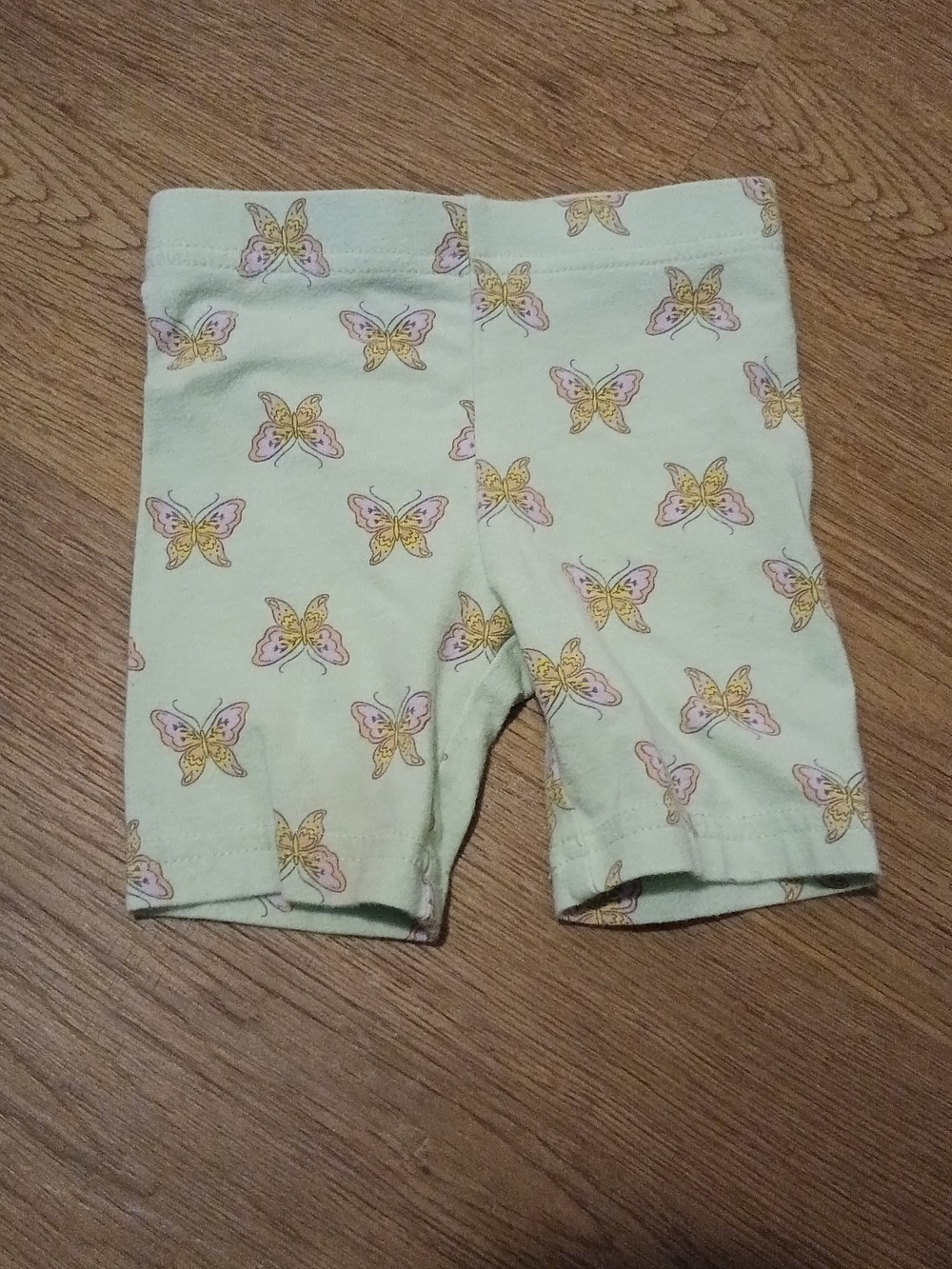 Toddler Butterfly Print Bike Shorts